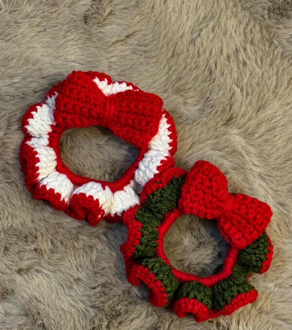 Scrunchies with bow - Image 2